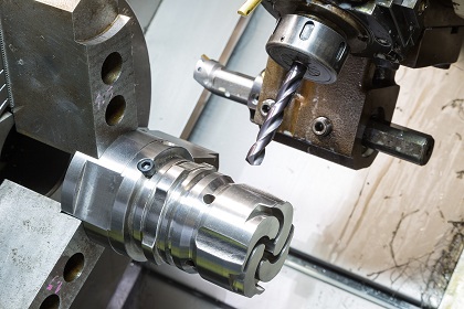 Die casting machine parts by high precision CNC lathe