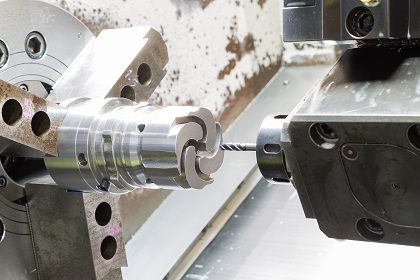 Die casting machine parts by high precision CNC lathe